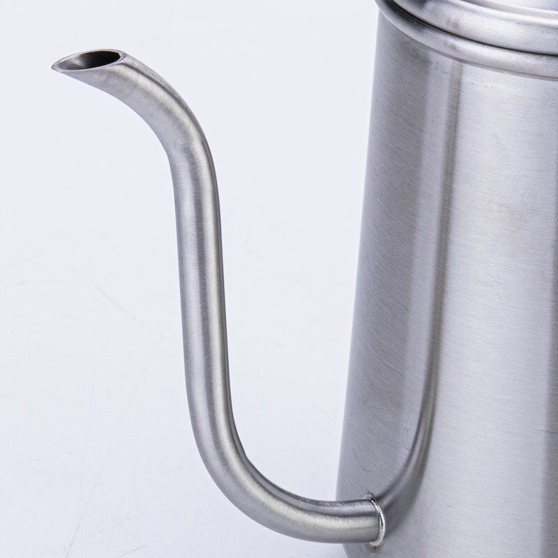 650ml Gooseneck Pour Over Coffee Kettle Stainless Steel Hand Drip Coffee Pot With Long Narrow Spout
