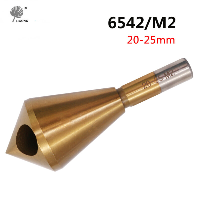 HSS 6542/M2 Countersink Deburring Drill Bit 20-25MM Metal Taper Stainless Steel Hole Saw Cutter Chamfering Power Drills Tool