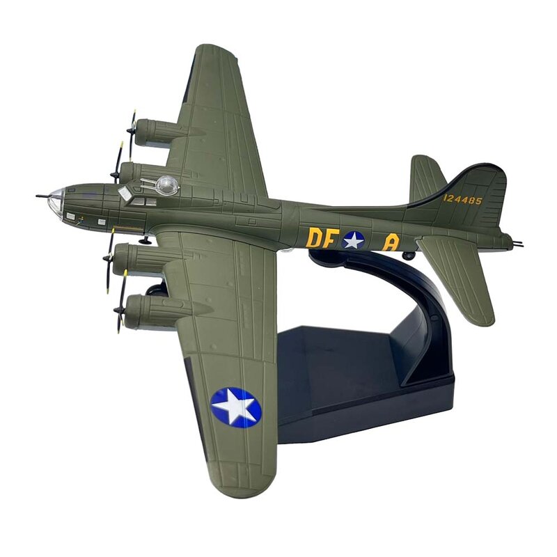 Avión militar de Metal pesado de la Segunda Guerra Mundial, Avión de juguete, escala 1/144, US B17, B-17 Flying Fortress, regalo de colección