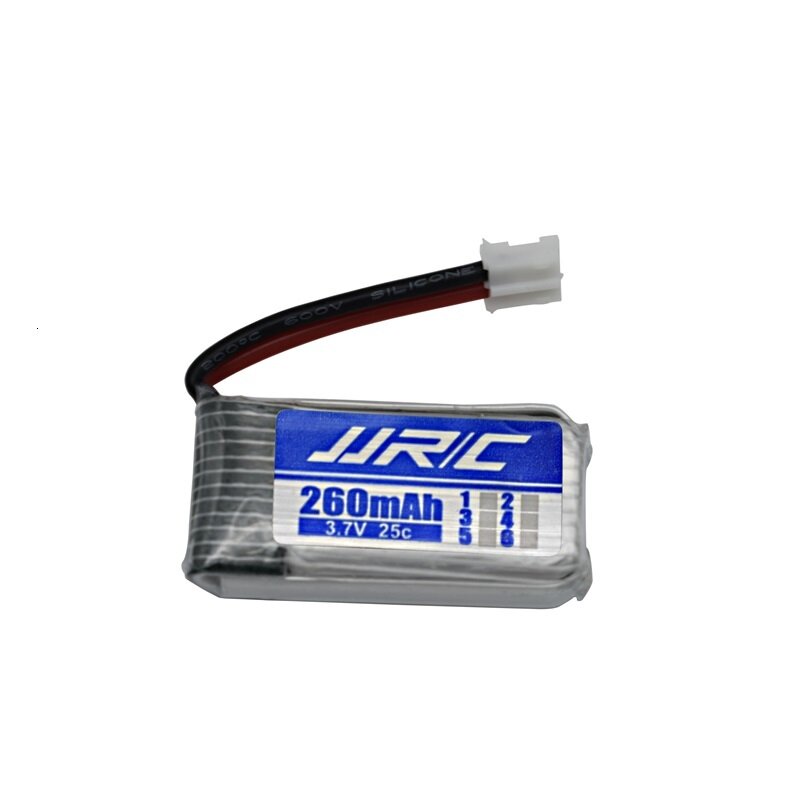 JJRC-Batterie Lipo d'origine pour importateur RC, pièces de quadricoptère, 3.7V, 260mAh, E010, E011, E012, E013, Furibee F36, H36, 3.7V, 1-5 pièces