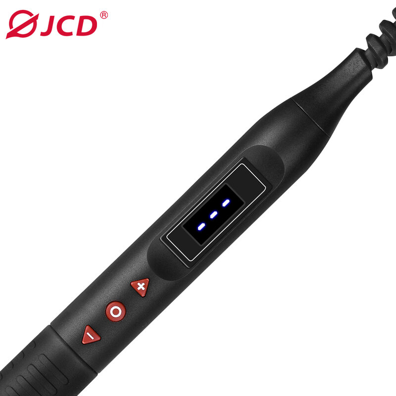 JCD Soldering Iron Kit 80W LCD Digital Display Adjustable Temperature With Switch Portable iron 220V/110V Welding Tools 908U