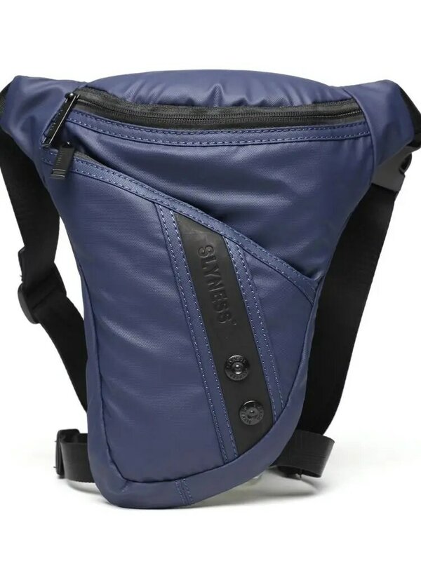 Drop Waist Leg Bag Motorcycle Bag Rainproof Reflective Earphone Hole Thigh Belt Tactical Travel Fanny Pack Bolsa Moto
