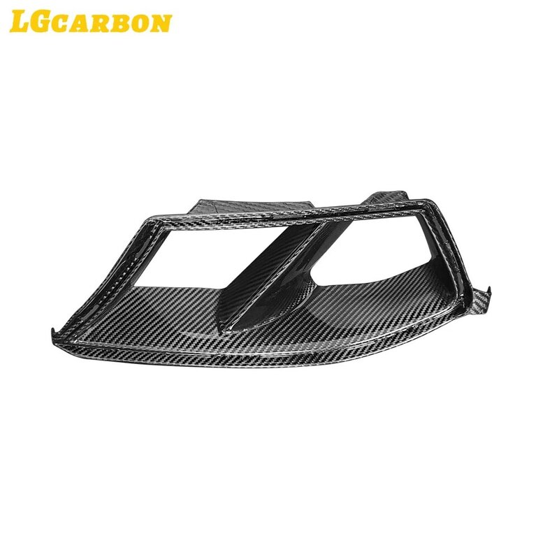 LGcarbon-Marco de lámpara antiniebla de fibra de carbono para BMW, parachoques delantero, cubierta de ventilación de aire, kit de cuerpo mejorado de tobera, M3, M4, G80, G82, G83, 2021