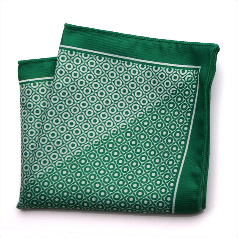 48 スタイルマンポケット正方形ペイズリーデザイン千鳥格子カラーマッチングハンカチ高級印刷ポケットスカーフアクセサリー