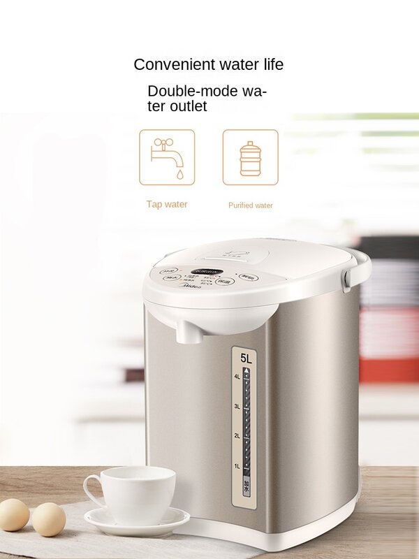 Midea-電動ウォーターボトル,全自動,インテリジェント,一定温度,断熱,ケトル