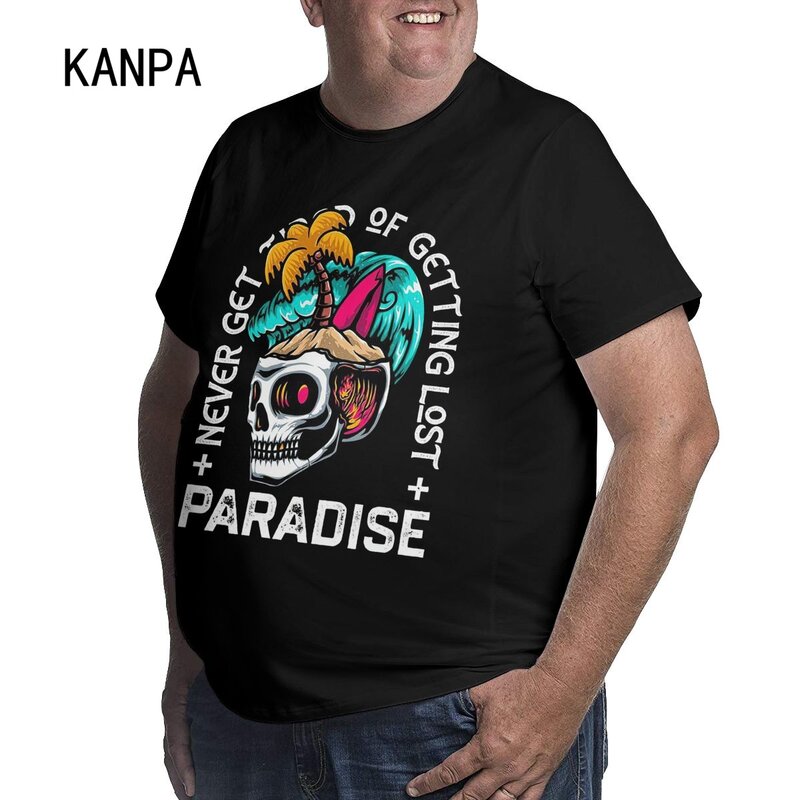 Camisetas de talla grande para hombre, camiseta de manga corta de gran tamaño, camisetas transpirables, camisetas holgadas grandes de verano