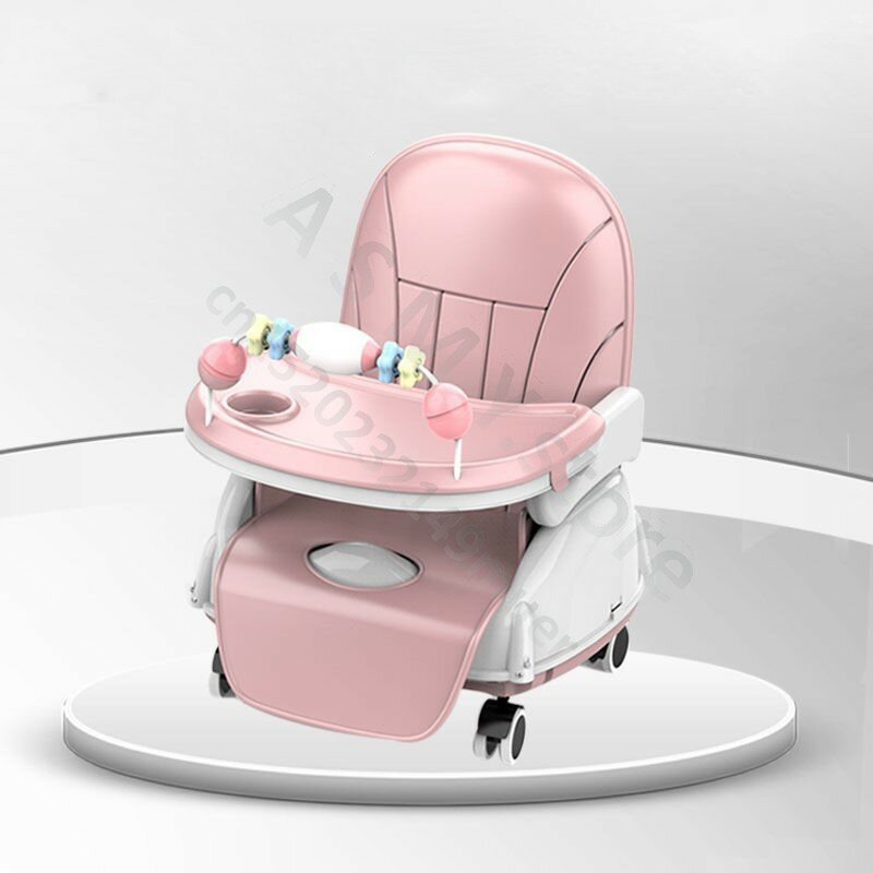 유아용 접이식 유아용 하이 체어, 어린이 식사 의자, 유아용 테이블 및 의자, 유아용 부스터 시트