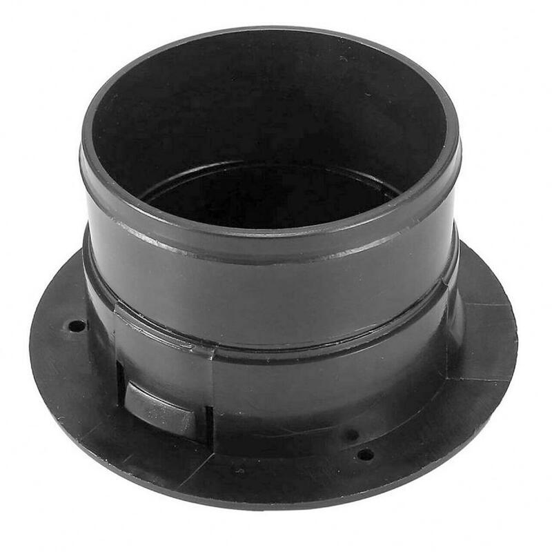 Черная Съемная вращающаяся вентиляционная решетка 75 мм, вентиляционное отверстие кондиционера для автомобильного кондиционера, розетка для кондиционирования воздуха