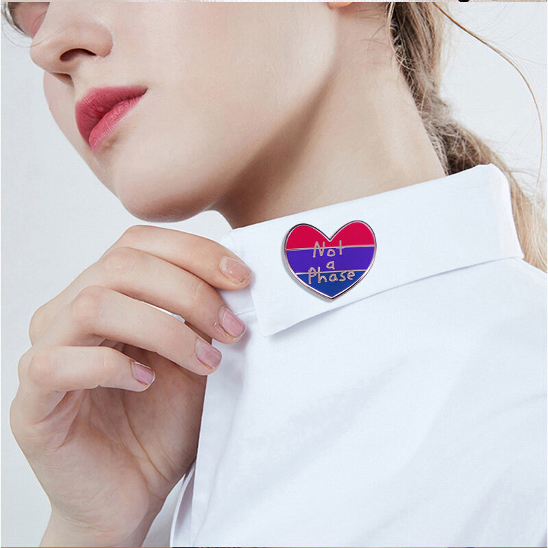 High Quality Fashionable English Quotes Enamel Pin Women's Brooch Cute Lapel Pin Love Couple Metal Badge Unique Jewelry Gift