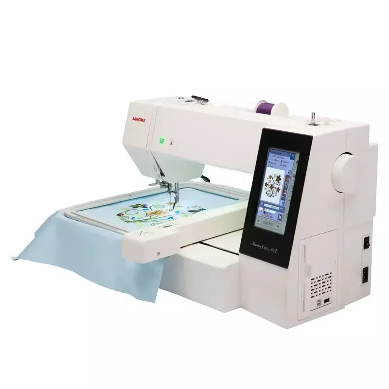 Summer discount of50% HOT SALES FOR BEST Janome Memory Craft 500E Embroidery Machine for industrial embroidery machines for sale
