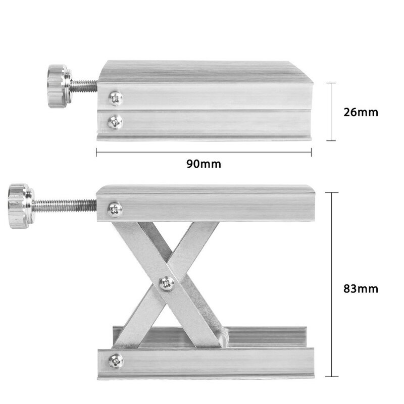 Roteador de plástico levantador mesa máquinas para trabalhar madeira gravura suporte de levantamento de laboratório carpintaria banco plataformas