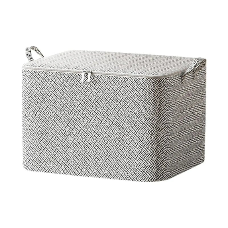 Travel Storage Bin Handbag Toiletry Stackable Suitcase Non Woven Clothes Storage Bags for Pillows Toys Sweaters Socks Clothing