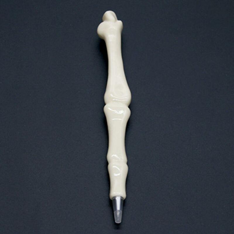 شكل العظام الكرة نقطة القلم لالعظام ، القلم البلاستيك للأطباء والممرضات ، القرطاسية المكتبية ، قلم الاصبع