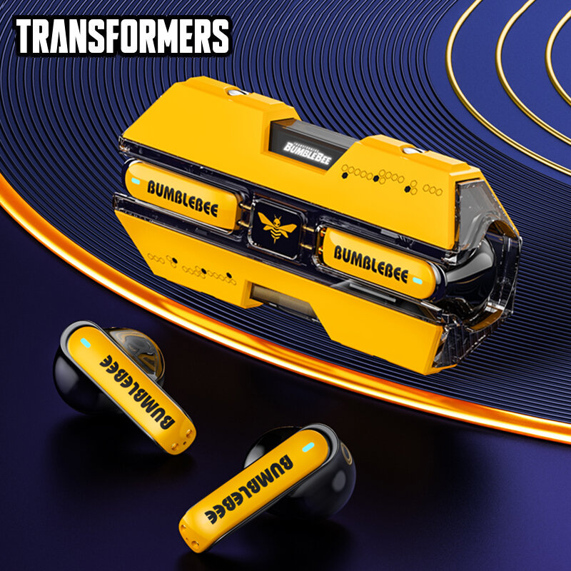 Transformer TF-T01 TWS หูฟังไร้สายบลูทูธ5.3, หูฟังสเตอริโอ HiFi เวลาแฝงต่ำหูฟังเล่นเกมเพลงสองโหมด