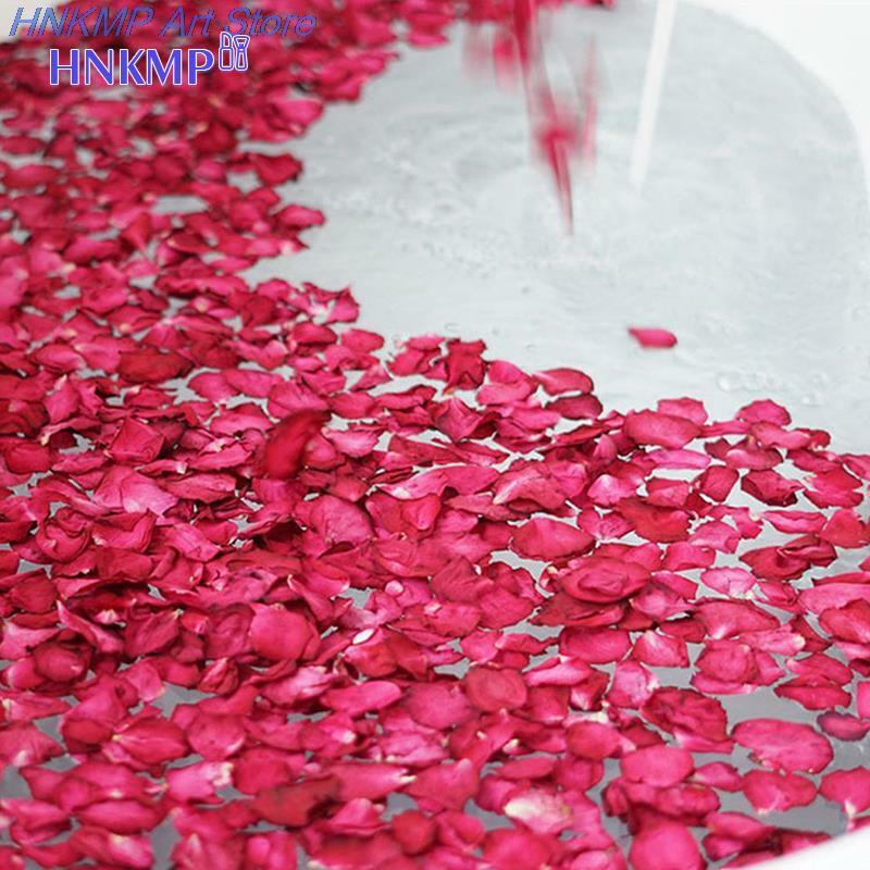 Dried Rose Petals Natural Flower Bath Spa Rose Flower Whitening Shower Bath Dry Petal Bathing Relieve Fragrant Body Massager 10g