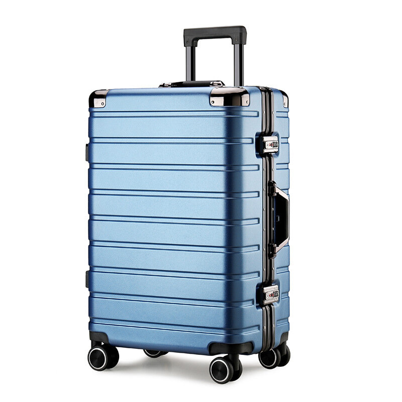 (023) High-quality appearance luggage trolley case men’s cabin suitcase