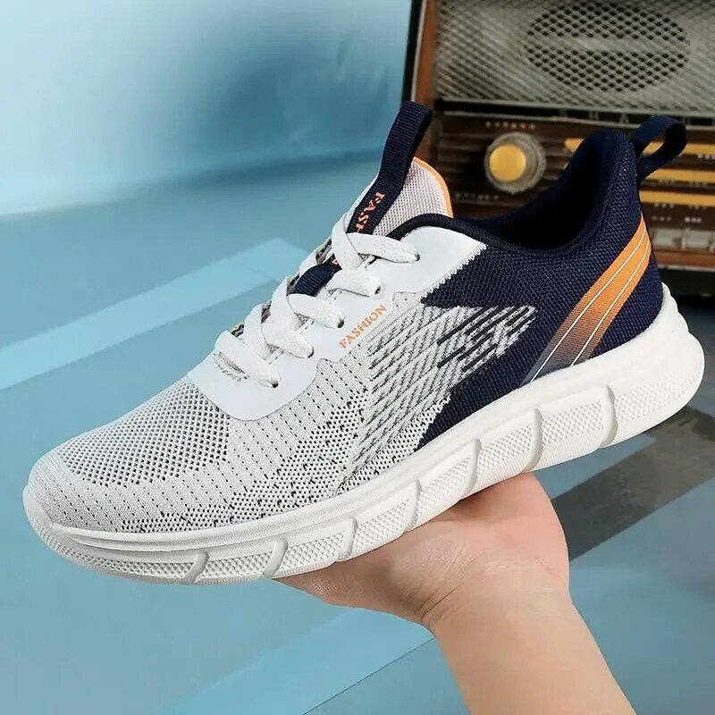 Men's Casual Shoes Japanese Style Summer Tenis Breathable Sneaker Lightweight Shock Absorption Non-Slip Daddy