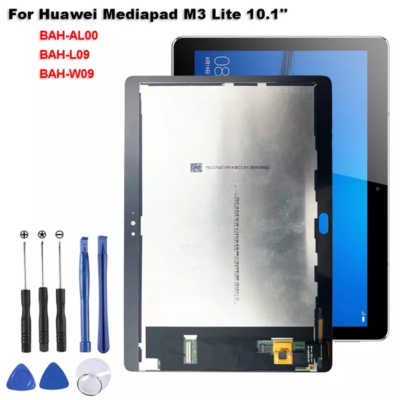 Neue aaa für huawei media pad m3 lite 10.1 "BAH-L09 BAH-W09 BAH-AL00 lcd display touchscreen digitalis ierer glas montage reparatur