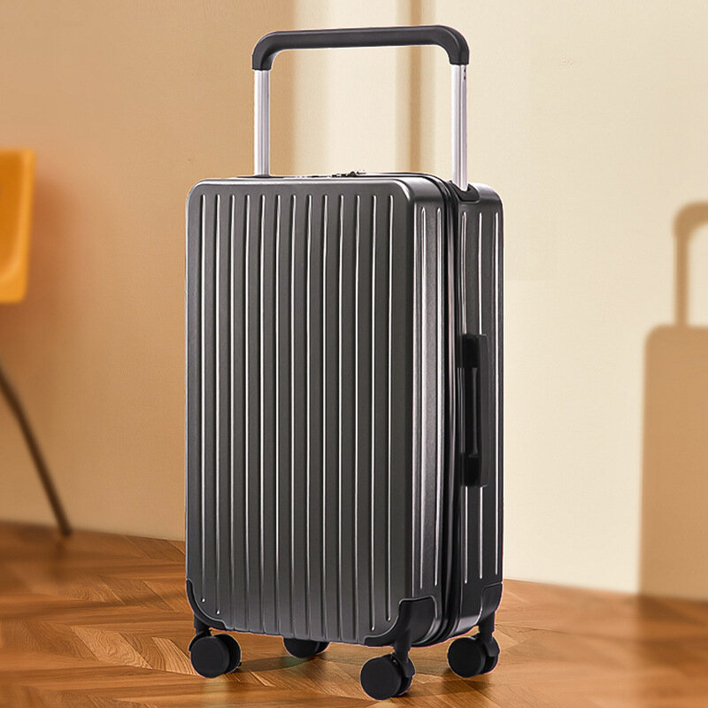 Bagaglio portatile Draw-Bar ampio da donna piccola valigia fresca di grande capacità borsa da viaggio universale con Password della ruota