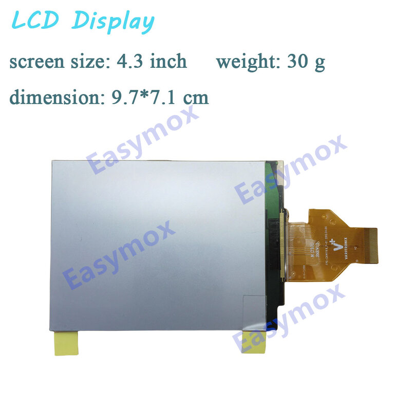 Display LCD original para o painel da motocicleta, velocímetro instrumento cluster, 4,3 polegadas, FPC-CHM1169_p-01, 9,7*7,1