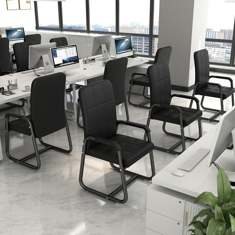 Sedie per conferenze da pavimento per il trucco Design comode sedie da ufficio ergonomiche Salon Computer Cadeira Escritoiro mobili per ufficio CM50BG