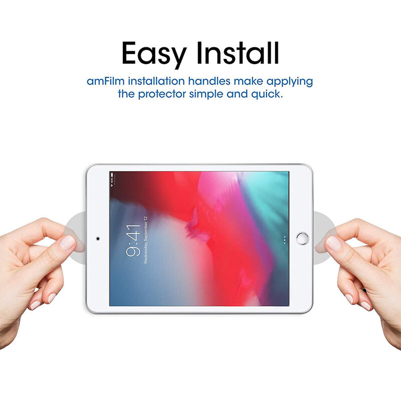 Apple iPad Air 3用強化ガラス,タブレット保護フィルム,フルカバー,10.5, 2019,a2123,a2152,a2153,a2154,3パック