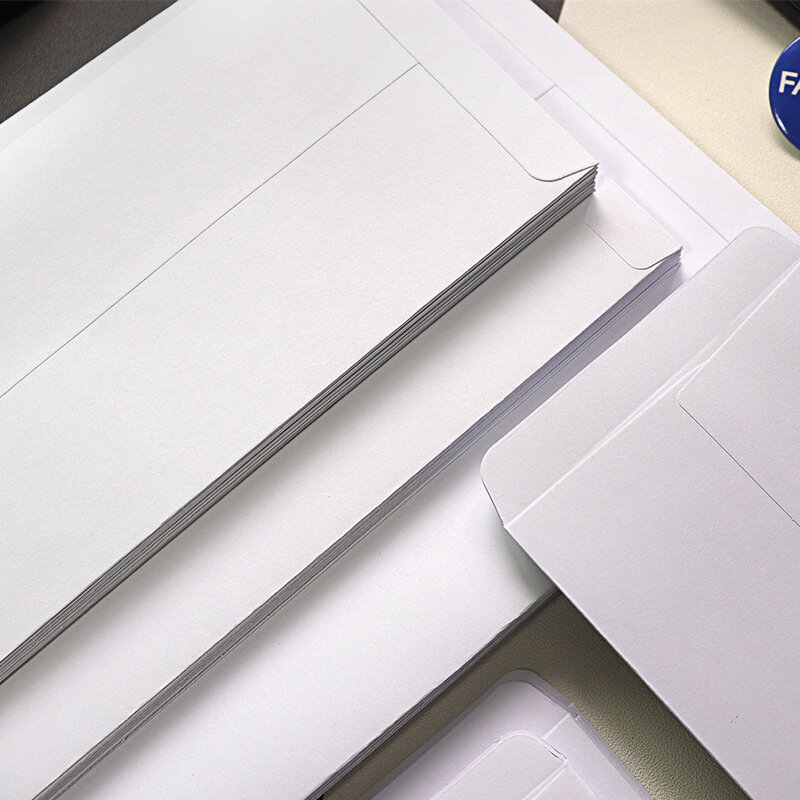 50ชิ้น/ล็อตซองจดหมายขนาดเล็กธุรกิจอุปกรณ์ซองสำหรับงานแต่งงานคำเชิญการ์ดโปสการ์ดหนากระดาษสารสกัดจากซอง