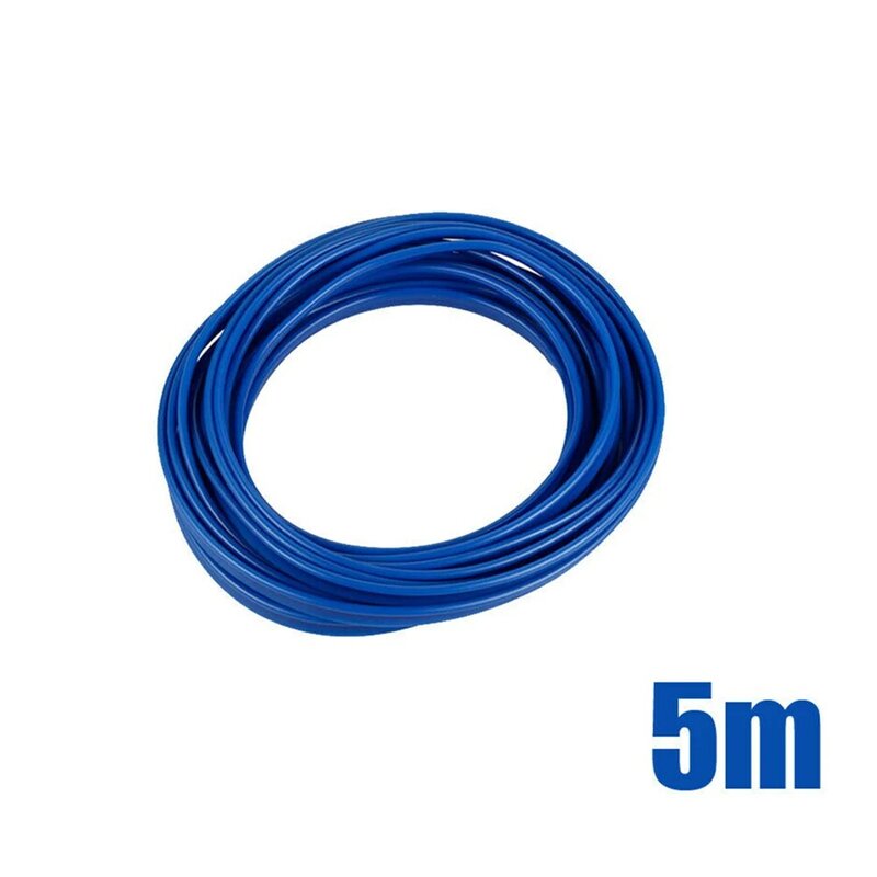Tiras moldando do PVC para a decoração do carro, peças do caminhão, azul, brandnew, universal, 1PC, 5m