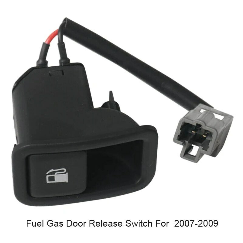 Black Fuel Tank Cap Fuel Gas Door Release Switch for Hyundai Santa Fe 2007-2009 93555-2B000WK