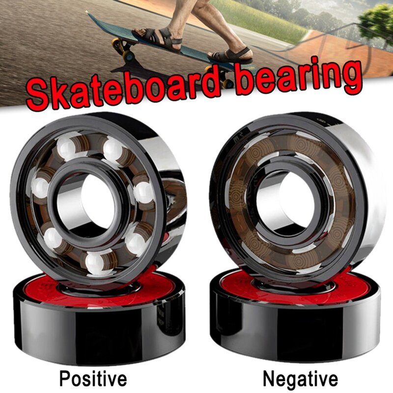 32 Pcs Ceramic Bearings High Speed Wear Resistant For Skate Skateboard Wheel