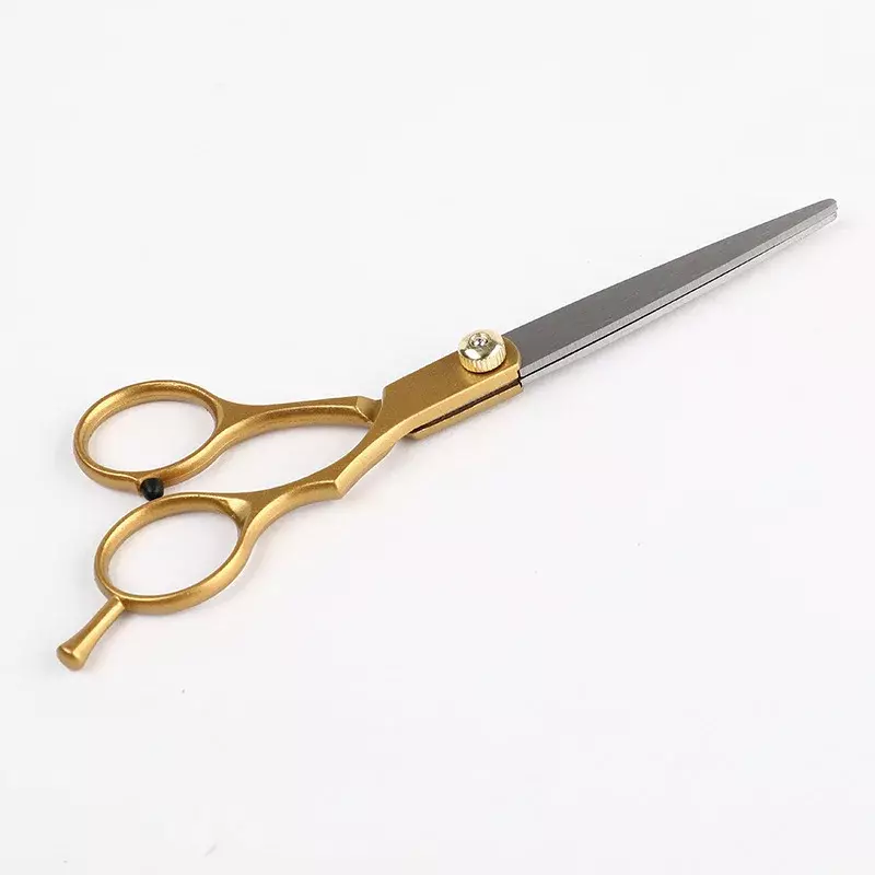 Golden Professional 6.0 Inch Stainless Steel Barber Hair Cutting Thinning Scissor Shears Hairdressing Set  barber accessories