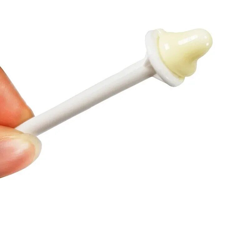 50pcs Beauty Accessories Tools Remove Nose Hair Pp Stick Nose Hair Ceromel Unhaired Butter-Bean Nose Hair Wax Stick
