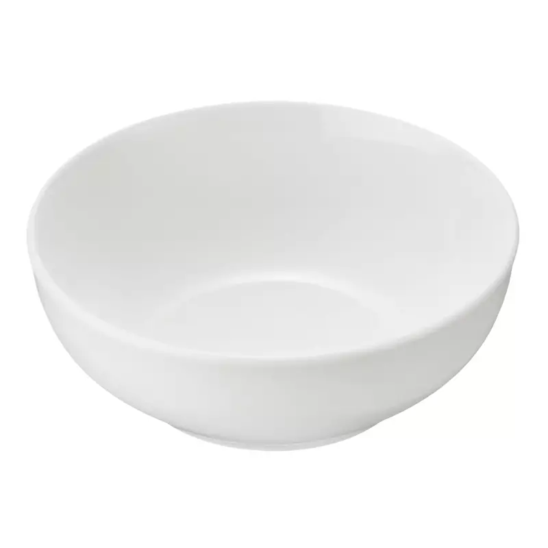 Набор Глазурованной Посуды из белой глины mainstay, 12 штук