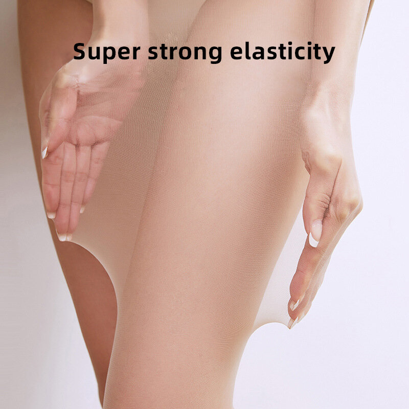 Kave Summer Thin UV Sunscreen Stockings for Women Anti-snagging Concealer Socks and Bare Leg No Gear Drops Pantyhose