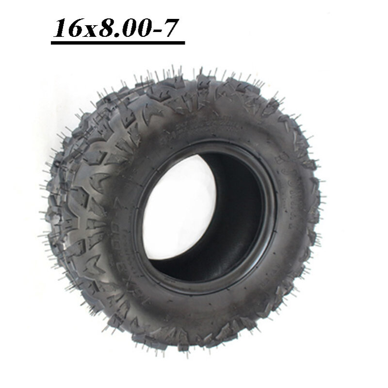 Higt Quality 16x8.00-7 Vacuum Tyre ATV Tire Fit for ATV 50CC,90CC,70CC,110CC,125CC Outer Tyre