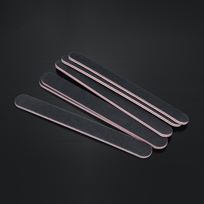 Leather Handmade Sanding Yarn Strip Leather Art Double-Sided Sanding Tool Black Sand Rough And Fine Surface Polishing Strip Leat