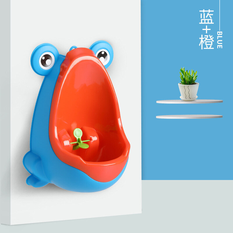 Urinal Kids Cute Frog Baby Boy Potty Toilet  Travel Potty Training Frog Children Stand Vertical Pee Infant Toddler Wall-Mounted