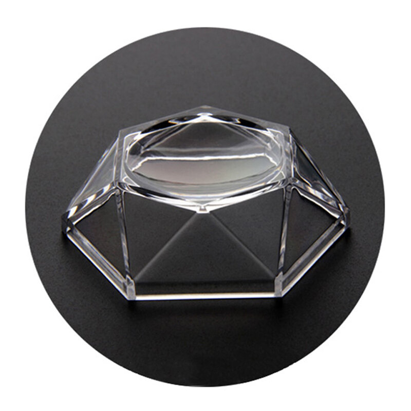 Présentoir hexagonal en acrylique, support pour Softball, Golf, balle de Tennis, Baseball, sphère d'œufs, Puzzle