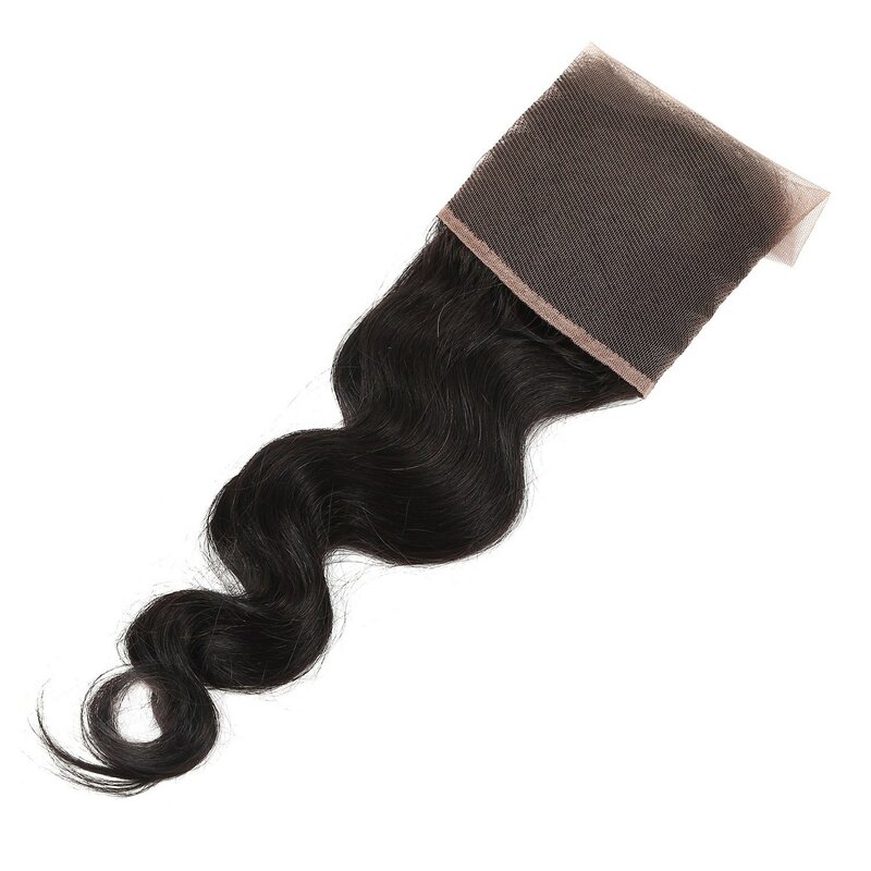 Perruque Full Lace Closure Wig ondulée, cheveux noirs, 8 pouces, oreille à oreille, soirée libre