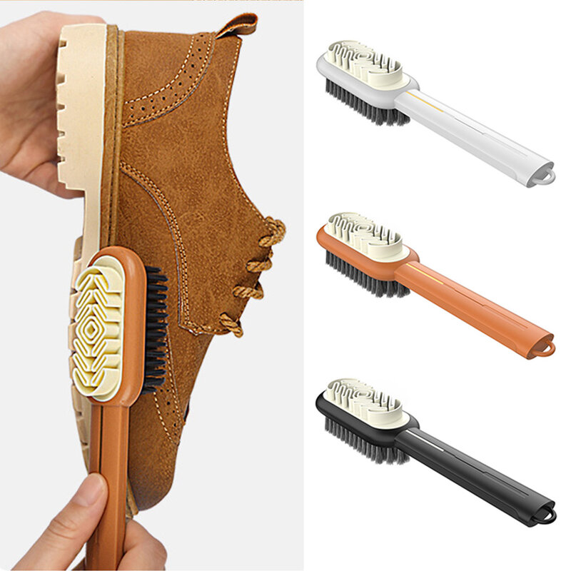 Набор двусторонних резиновых ластиков с длинной ручкой для чистки обуви