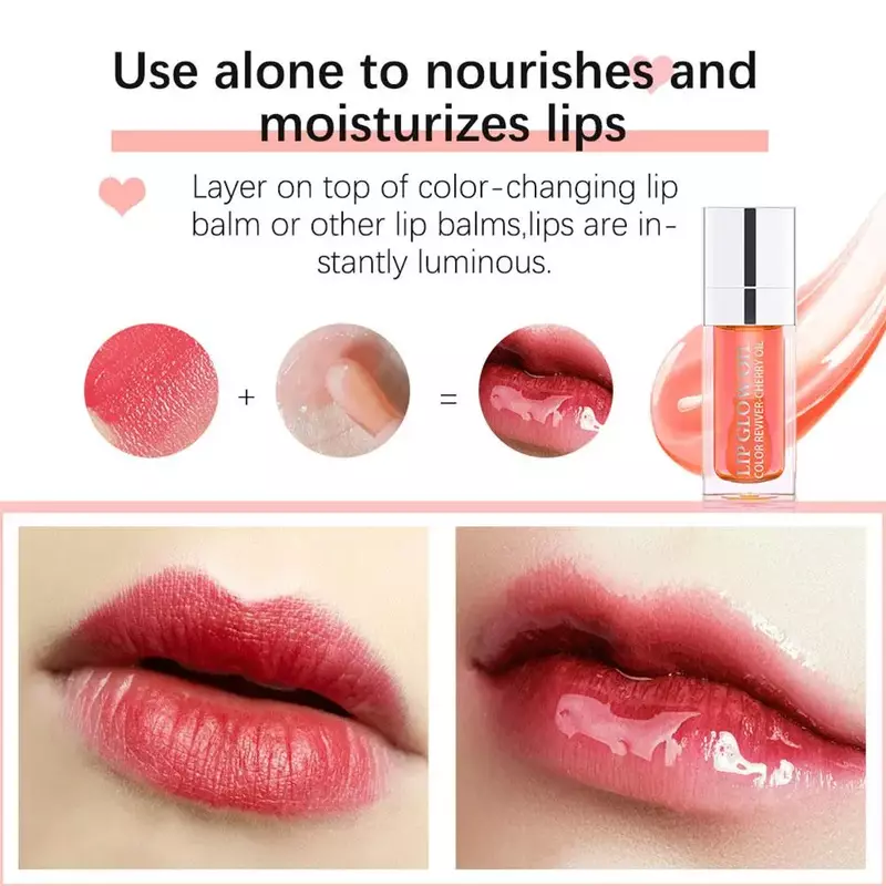 6ml Sext Lip Oil idratante rimpolpante Lip Coat per rossetto Lipgloss colorato Lip Plumper siero Bb Lips Glow Oil Treatment