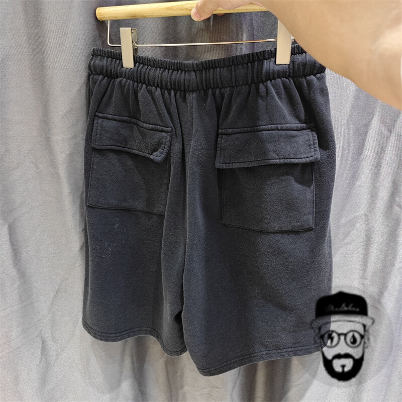 Free shipping black pure cotton False perception shorts cartoon anime fun print men's drawstring sports shorts