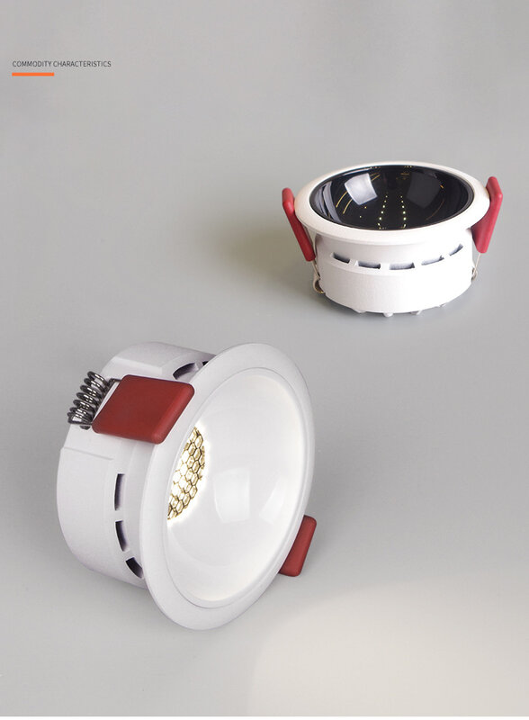 LED Smart Downlight Tuya APP Control Runde Scheinwerfer Smart Home WiFi Dimmen Decke Indoor lichter 7W/12W zigbee Spot Lampe