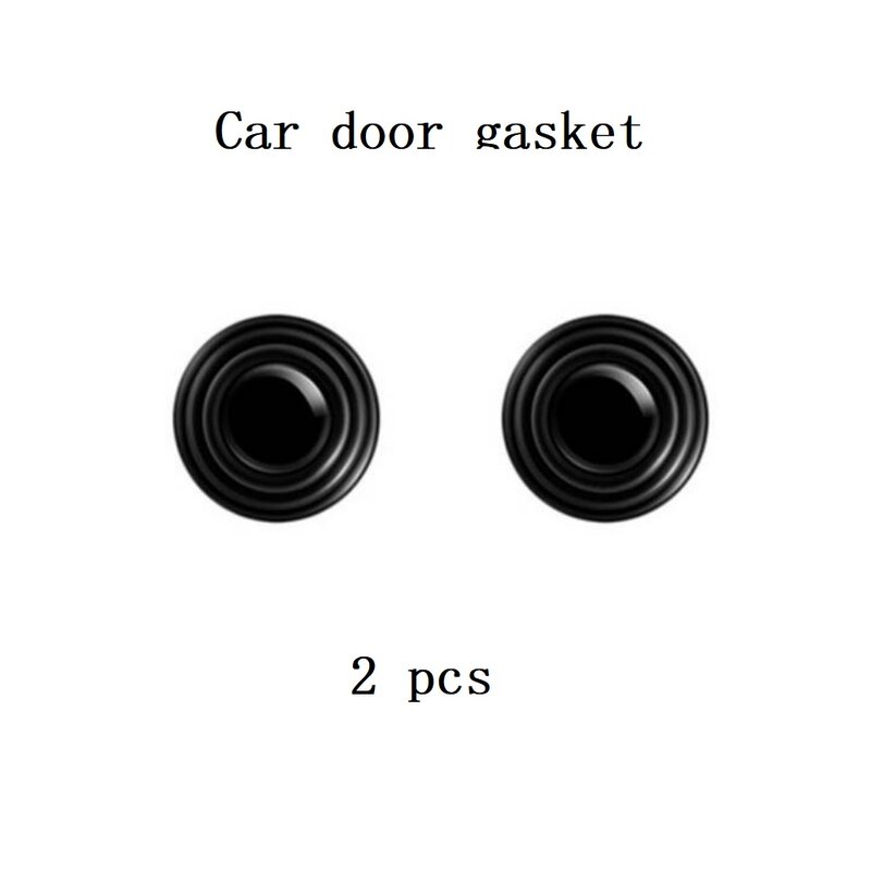 Universal Car Door Anti-Shock Silicone Pad, Anti-Noise Buffer, Junta, Anti-Colisão Porta Adesivo, Soundproof Crash Acessórios