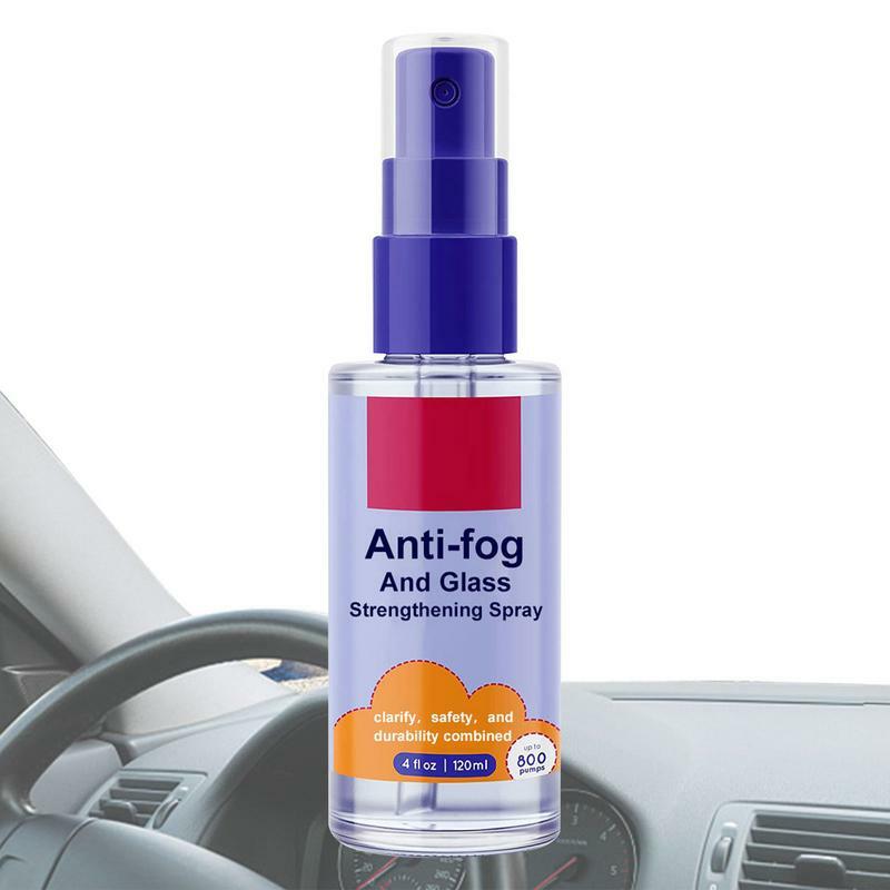 Spray anti-buée pour lunettes, protection anti-buée pour pare-brise de voiture, agent de pulvérisation anti-buée, longue durée