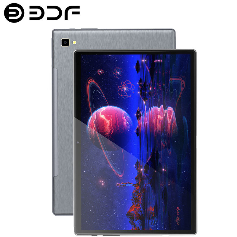 New 10.1 Inch Android Tablet PC Octa Core 8GB RAM 256GB ROM 4G Phone Call Dual SIM Dual WiFi Tablets Google Play Type-C Port