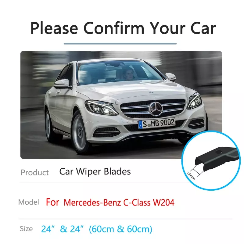 Щетка стеклоочистителя для Mercedes Benz C Class W204 2013 2014 C180 C200 C220 C300 C250 C350 C63