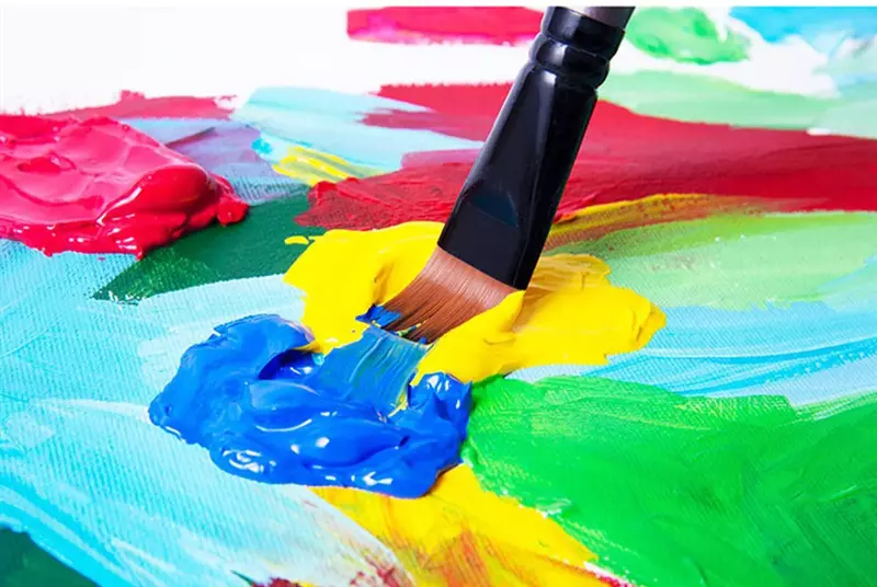 12 цветов Набор DIY художественная живопись профессиональная акриловая краска кисть акварель керамический камень школьные принадлежности для искусства