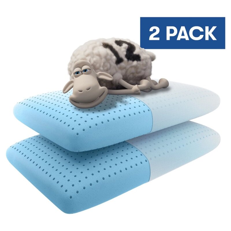 Подушка для кровати с эффектом памяти Cloud Comfort, стандартная, 2 упаковки