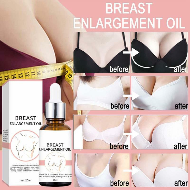Breast Oil For Bigger Breast Firming Breast Pumping Essentials Oil Enlargement Lifting Bust Oil Eliminate Chest Wrinkles And
